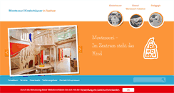 Desktop Screenshot of montessori-itzehoe.de